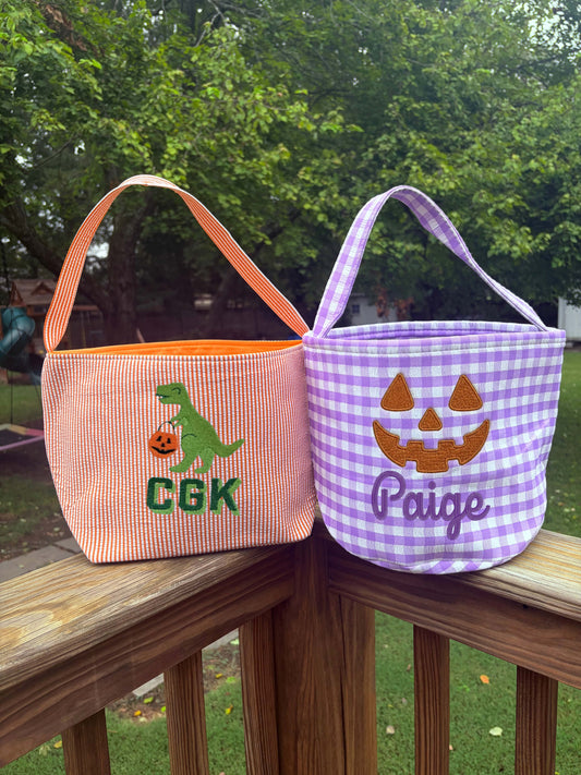 Halloween Trick or Treat Buckets