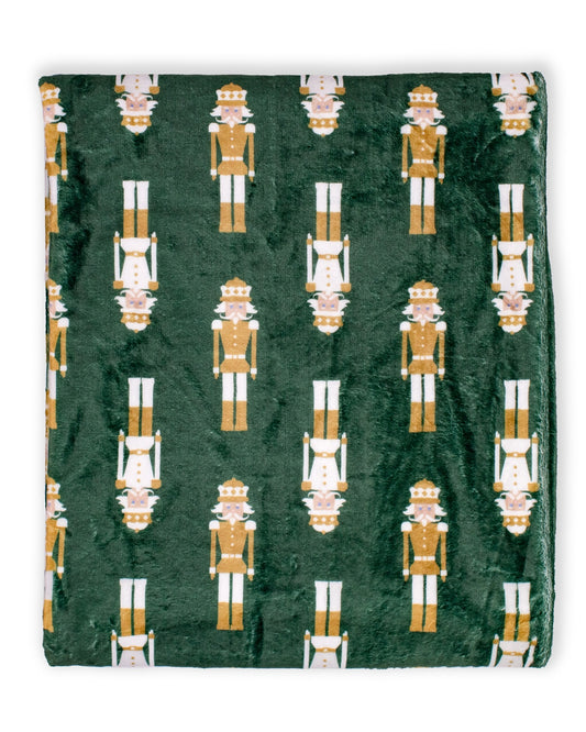 Nutcracker Throw Blankets