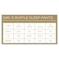Girls Personalized Nutcracker Pajama Pants