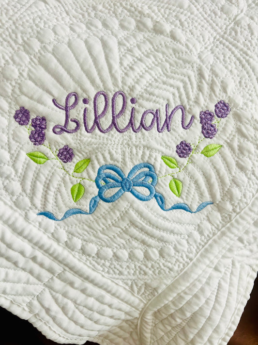 Custom Baby Blanket