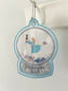 Nutcracker Snow Globe Bag Tag