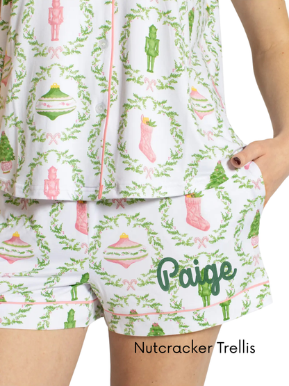 Nutcracker Pajama Shorts