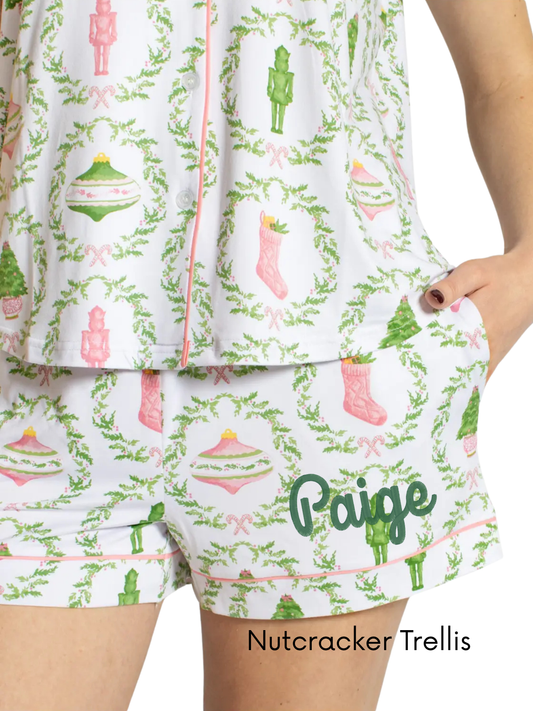 Nutcracker Pajama Shorts