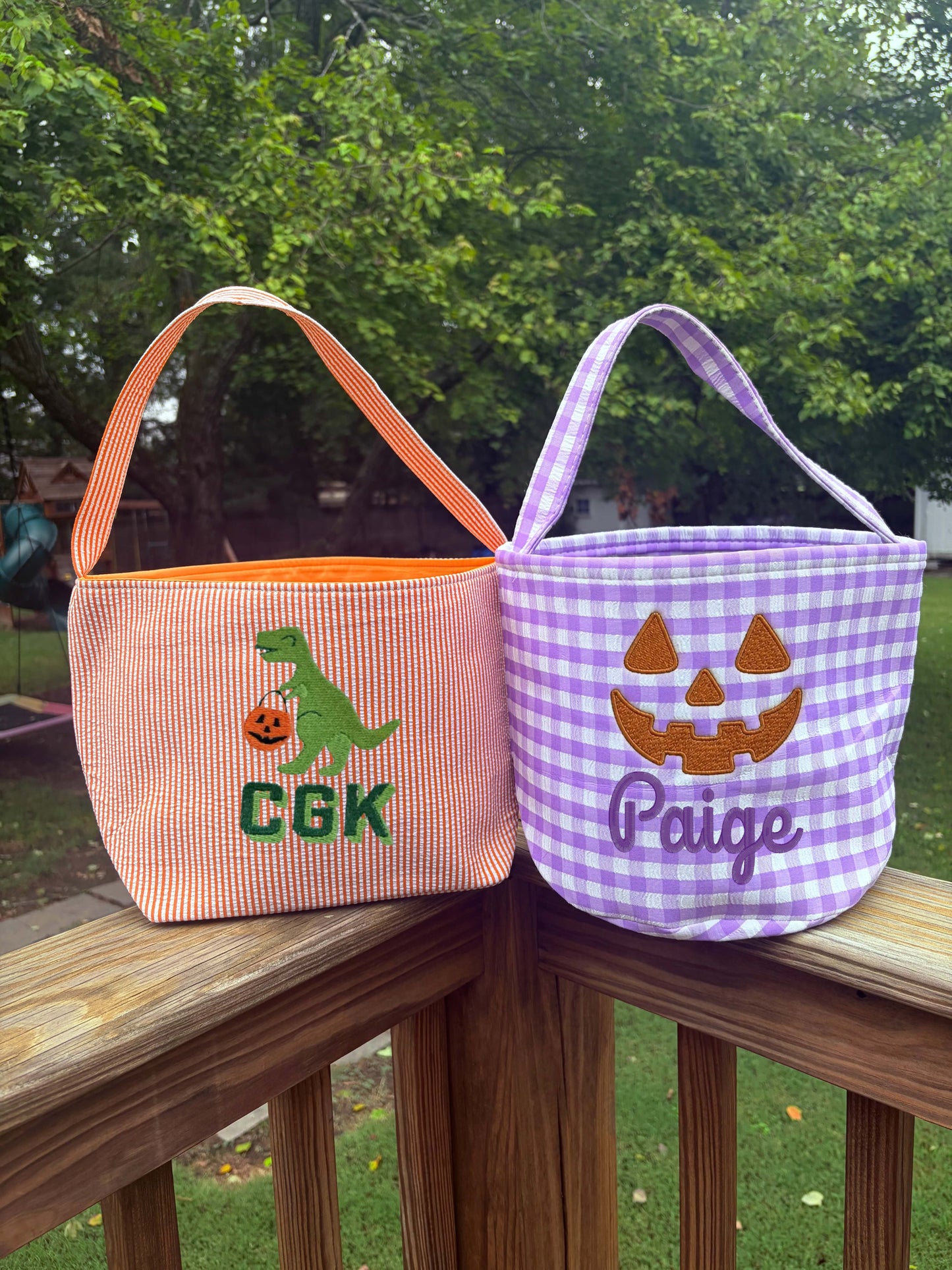Halloween Trick or Treat Buckets