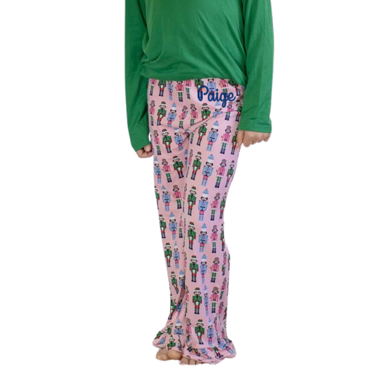 Girls Personalized Nutcracker Pajama Pants