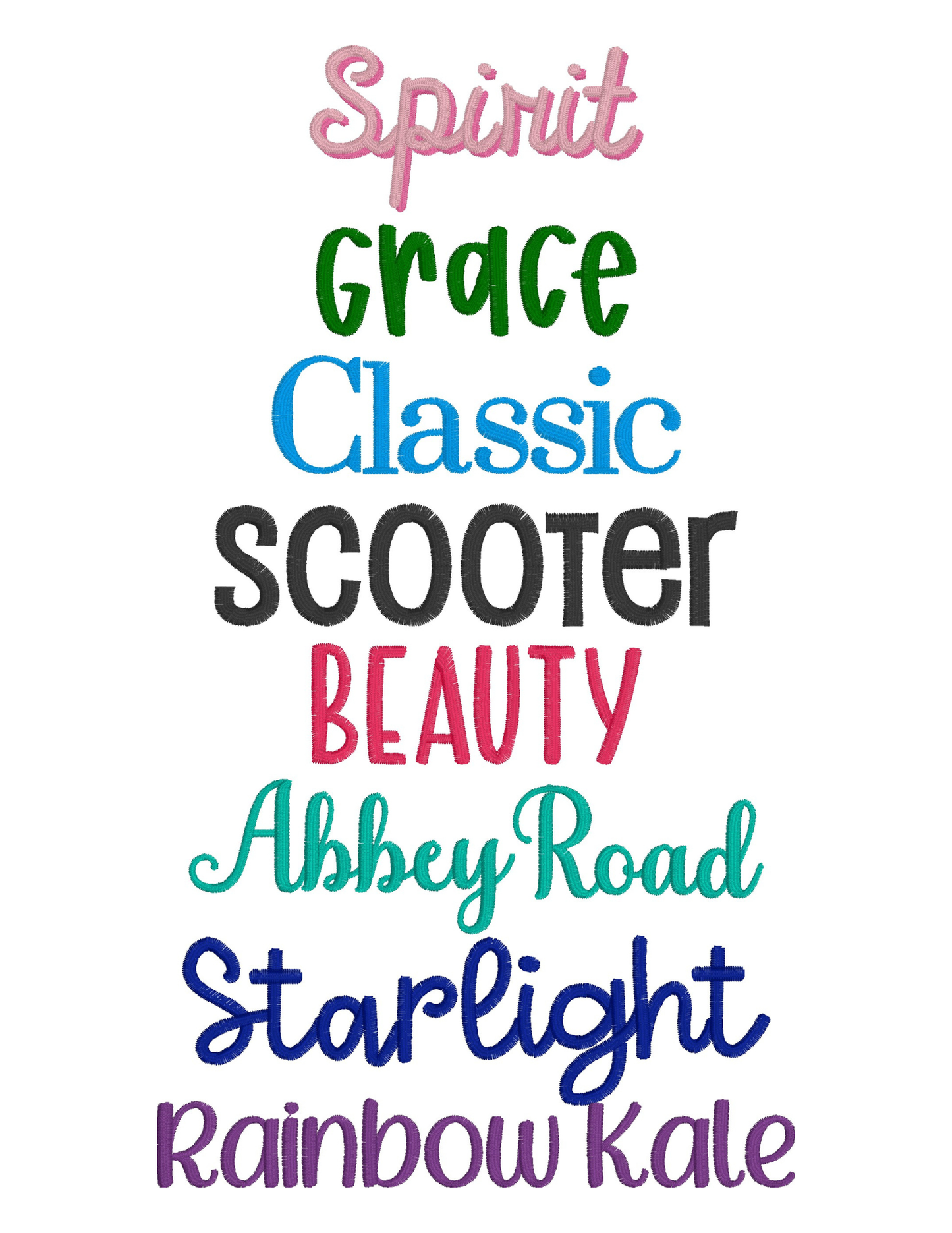 16 Inch Custom Embroidered Bunny